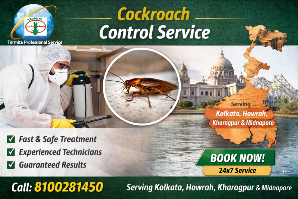 Cockroach pest control near me