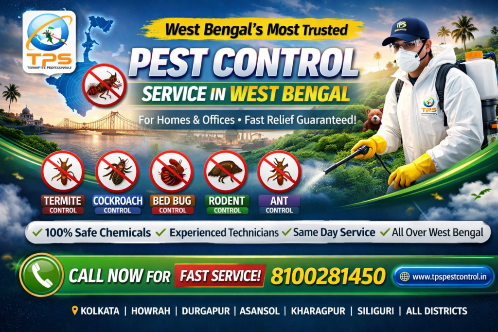 Pest Control Service in West Bengal TPS Pest Control
